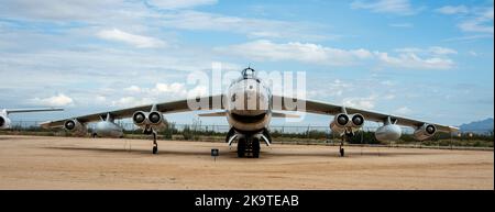 Un Boeing B-47 Stratojet bombardiere in mostra al Pima Air and Space Foto Stock