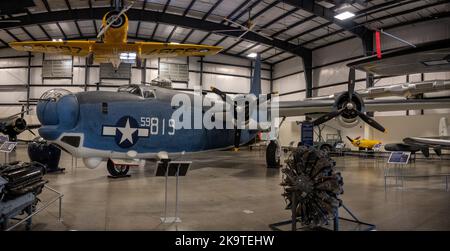 Consolidato PB4Y-2 Privateer in mostra al Pima Air and Space Museum Foto Stock