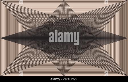 Diagonale parallela senza giunzioni vettoriali Rosso Verde sovrapposta linee di colore motivo sfondo Illustrazione Vettoriale