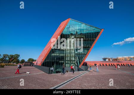 Museo della seconda guerra mondiale, Danzica. Polonia Foto Stock