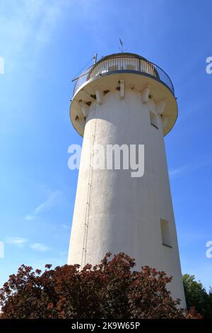 Il Lotsenturm Usedom a Karnin, Germania Foto Stock