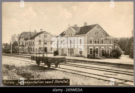 Stazione di Fritsla. Foto Stock