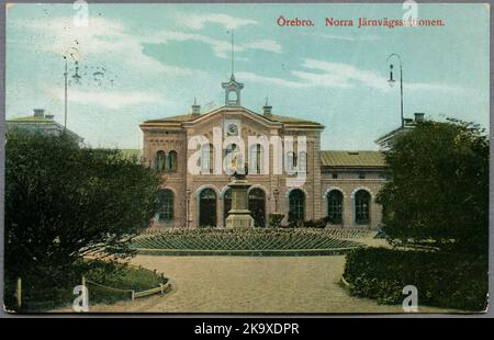 Stazione centrale di Örebro. Foto Stock