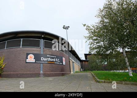 Londra, Regno Unito. 30th Ott 2022. Londra, Inghilterra, 27th 2022 ottobre: L'esterno di Princes Park prima della partita di calcio del Barclays Womens Championship tra London City Lionesses e Blackburn Rovers al Princes Park a Londra, Inghilterra. (James Whitehead/SPP) Credit: SPP Sport Press Photo. /Alamy Live News Foto Stock