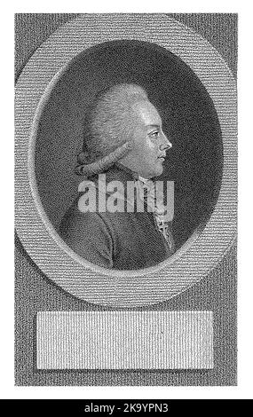 Ritratto di Carlo Maurice de Talleyrand-Perigord, Lambertus Antonius Claessens, c.. 1792 - c. 1808 Foto Stock