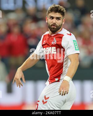 Colonia, Germania. 30th ottobre 2022. Nikola Soldo (Koeln), Colonia, Germania. 30th Ott 2022. Bundesliga, giorno della partita 12, 1. FC Colonia - TSG Hoffenheim. LE NORMATIVE DFL VIETANO QUALSIASI USO DI FOTOGRAFIE COME SEQUENZE DI IMMAGINI E/O QUASI-VIDEO Credit: Juergen Schwarz/Alamy Live News Foto Stock