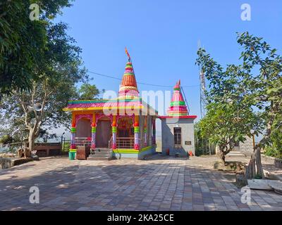 30 ottobre 2022, Pune, India, Tempio di Kanifnath vicino a Saswad, Shri Kanifnath Maharaj era uno dei nove insegnanti nella Sampradaya Navnath. Foto Stock