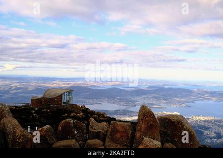 Il Monte Wellington, Tasmania Sud Est, Australia Foto Stock