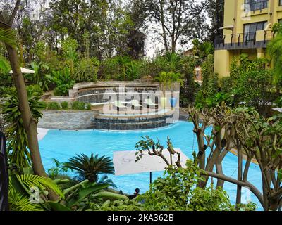 Serena Hotel, Kigali, Ruanda - zona piscina Foto Stock