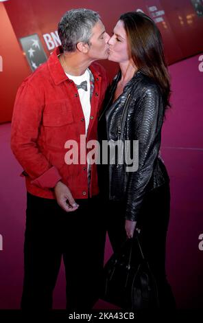 Roma, Italia. 29th Ott 2017. Rosario Fiorello e Susanna Biondo camminano su un tappeto rosso ' durante il 12th° Festival del Cinema di Roma all'Auditorium Parco della Musica il 29 ottobre 2017 a Roma, Italia Credit: dpa/Alamy Live News Foto Stock