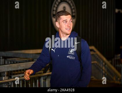 Plymouth, Regno Unito. 31st Ott 2022. Plymouth Argyle centrocampista Conor Grant (15) arriva durante la partita della Sky Bet League 1 Plymouth Argyle vs Exeter City a Home Park, Plymouth, Regno Unito, 31st ottobre 2022 (Foto di Stanley Kasala/News Images) a Plymouth, Regno Unito il 10/31/2022. (Foto di Stanley Kasala/News Images/Sipa USA) Credit: Sipa USA/Alamy Live News Foto Stock