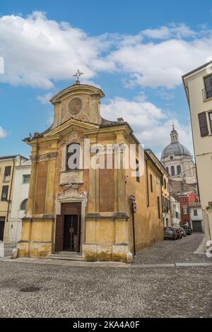 La bella chiesetta della Madonna del terremoto a Mantova Foto Stock