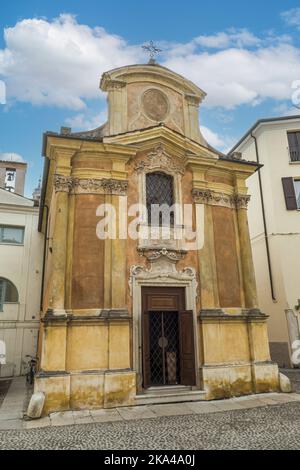 La bella chiesetta della Madonna del terremoto a Mantova Foto Stock