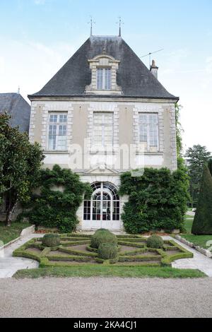 Chateau Azay le Ferron, Centro, Francia. Foto Stock