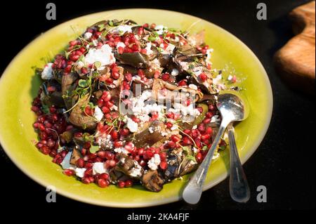 insalata di melograno Foto Stock