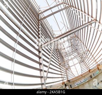 Acciaio strutturale framework Foto Stock