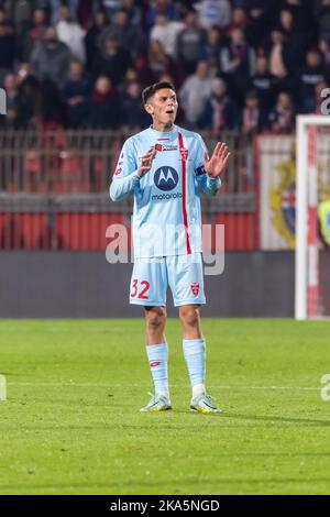 Monza, Italia. 31st Ott 2022. Matteo Pessina dell'AC Monza visto in azione durante la Serie Una partita di calcio tra l'AC Monza e il Bologna FC allo Stadio Brianteo.(punteggio finale; AC Monza 1:2 Bologna FC) (Foto di Mairo Cinquetti/SOPA Images/Sipa USA) Credit: Sipa USA/Alamy Live News Foto Stock