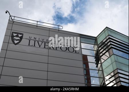 Liverpool, Regno Unito - 7 settembre 2022: L'Università di Liverpool nella città di Liverpool. Foto Stock