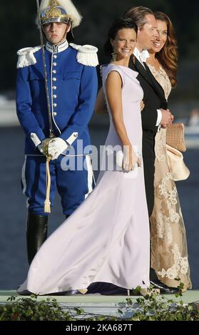 Stoccolma, Svezia 20130608. Matrimonio Principessa Madeleine e Chris o'Neill: Sofia Hellqvist. Foto: Lise Aaserud/NTB scanpix Foto Stock