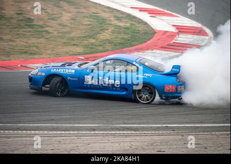 Toyota Supra, è una deriva A80 MK4 Foto Stock