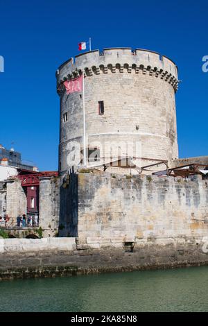 La Rochelle (Francia) torre della città Foto Stock