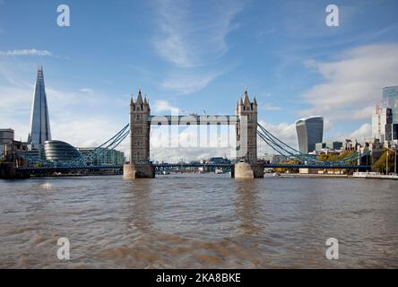 Tower Bridge. Londra Inghilterra Foto Stock