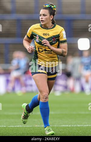 Leeds, Regno Unito. 01st Nov 2022. Giovanna Moura del Brasile durante la partita della Coppa del mondo di rugby femminile 2021 Inghilterra Donne vs Brasile Donne al Headingley Stadium, Leeds, Regno Unito, 1st novembre 2022 (Photo by Mark Cosgrove/News Images) a Leeds, Regno Unito il 11/1/2022. (Foto di Mark Cosgrove/News Images/Sipa USA) Credit: Sipa USA/Alamy Live News Foto Stock