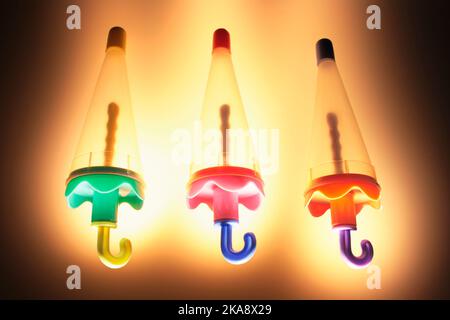 Stampi per ghiaccioli Foto Stock