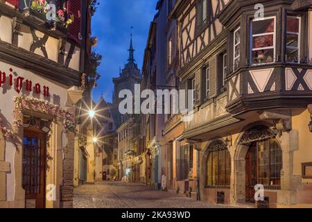 Colmar, Alsazia, Alto Reno, Grand Est, Francia Foto Stock