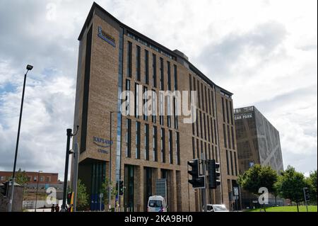 Liverpool, Regno Unito - 8 settembre 2022: L'International College Building presso l'Università di Liverpool. Foto Stock