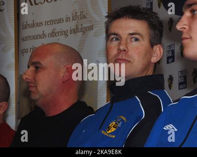 Havant e Waterlooville Manager Shaun Gale pic mike Walker, 2008 Foto Stock