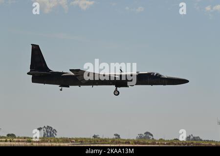 Lockheed U-2 "Dragon Lady" atterraggio Foto Stock