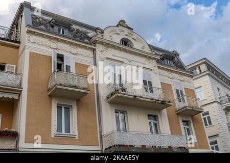 UL. maršala Tita , Lungomare, Franz Joseph Promenade, Opatija, Croazia Foto Stock