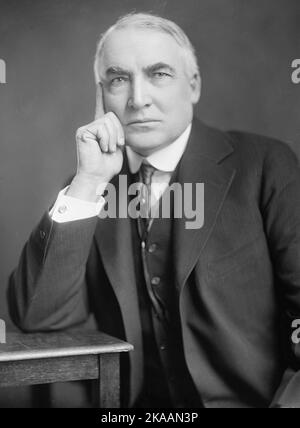 Warren G. Harding, di Harris & Ewing. Warren Gamaliel Harding (2 novembre 1865 29th – 2 1921 agosto 1923 1923) è stato un . Foto Stock