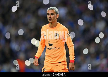 1st novembre 2022: Estadio Dragao, Porto, Portogallo: Antoine Griezmann dell'Atlético de Madrid, durante la partita dei Champions Leage, FC Porto contro Atletico Madrid: UEFA Champions League 2022 Foto Stock