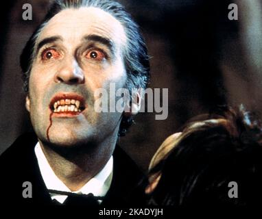 Dracula Christopher Lee Foto Stock