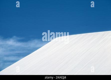 Australia Occidentale. Dune di sabbia di Lancelin. Cresta di sabbia bianca. Foto Stock