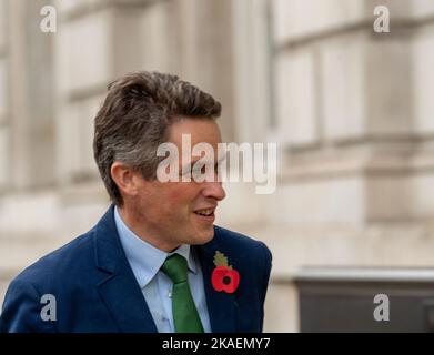 Londra, Regno Unito. 2nd Nov 2022. I Ministri dell'ufficio del Gabinetto Gavin Williamson Credit: Ian Davidson/Alamy Live News Foto Stock