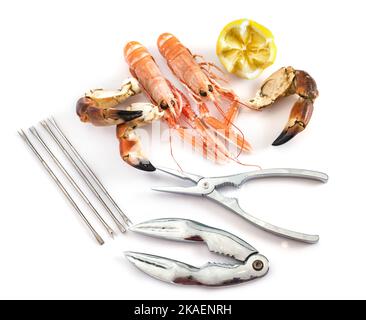 sgoustine fresche in studio Foto Stock