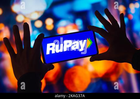 Brasile. 02nd Nov 2022. In questa immagine, il logo di rottura viene visualizzato sullo schermo di uno smartphone. (Foto di Rafael Henrique/SOPA Images/Sipa USA) Credit: Sipa USA/Alamy Live News Foto Stock