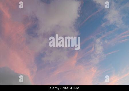 San Diego, California. 2nd Nov 2022. The Sunset in San Diego, California on Wednesday, November 2, 2022 (Credit Image: © Rishi Deka/ZUMA Press Wire) Foto Stock