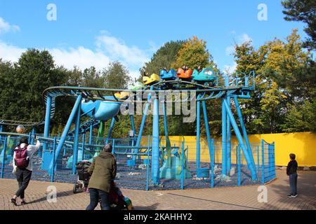 Parco dei divertimenti di Alton Towers Foto Stock