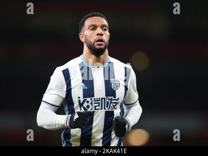 West Bromwich Albion's Matt Phillips durante la partita della Premier League tra Arsenal e West Bromwich Albion presso gli Emirati , Londra il 26 Dic 2016 (Photo by Kieran Galvin/NurPhoto) *** Please use Credit from Credit Field *** Foto Stock