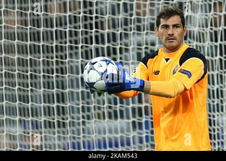 Iker Casillas di Porto allo Stadio Juventus di Torino il 14 marzo 2017. (Foto di Matteo Ciambelli/NurPhoto) *** Please use Credit from Credit Field *** Foto Stock