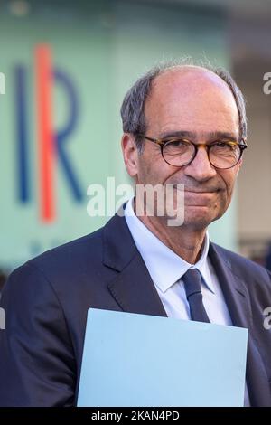 Eric Woerth a Parigi, il 16 maggio 2017. (Foto di Julien Mattia/NurPhoto) *** Please use Credit from Credit Field *** Foto Stock