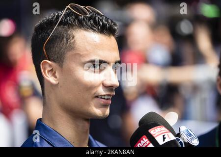 94 WEHRLEIN Pascal dalla Germania di Sauber ritratto F1 C36 durante il Gran Premio di Monaco del campionato FIA di Formula 1, a Monaco il 24th del 2017. (Foto di Xavier Bonilla/NurPhoto) *** Please use Credit from Credit Field *** Foto Stock