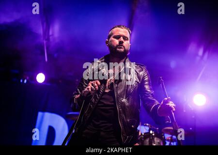 Jay Buchanan della band blues rock americana Rival Sons che si esibisce dal vivo al concerto di Carroponte a Milano il 9 agosto 2017.(Photo by Roberto Finizio/NurPhoto) *** Please use Credit from Credit Field *** Foto Stock