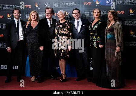 Atmosfera durante il 65th San Sebastian Film Festival a Kursaal il 30 settembre 2017 a San Sebastian, Spagna. . (Foto di COOLMedia/NurPhoto) Foto Stock