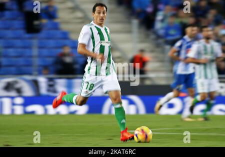 Guardado durante la partita della Liga tra RCD Espanyol e Real Betis Balompie a Barcellona, Spagna, il 30 ottobre 2017. (Foto di Urbanandsport/NurPhoto) Foto Stock