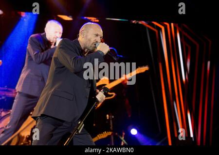 Il cantautore e cantante italiano Biagio Antonacci è in concerto presso la Kioene Arena di Padova il 26 gennaio 2018. (Foto di Mimmo Lamacchia/NurPhoto) Foto Stock